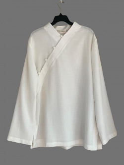 Bộ quần áo Phật tử, trang phục đi chùa, ngồi thiền nam, chất vải tự nhiên cao cấp, màu trắng, ghi, be, đỏ đô, size S, M, L, XL, 2XL..., cắt may theo yêu cầu. Bộ Minh Tú